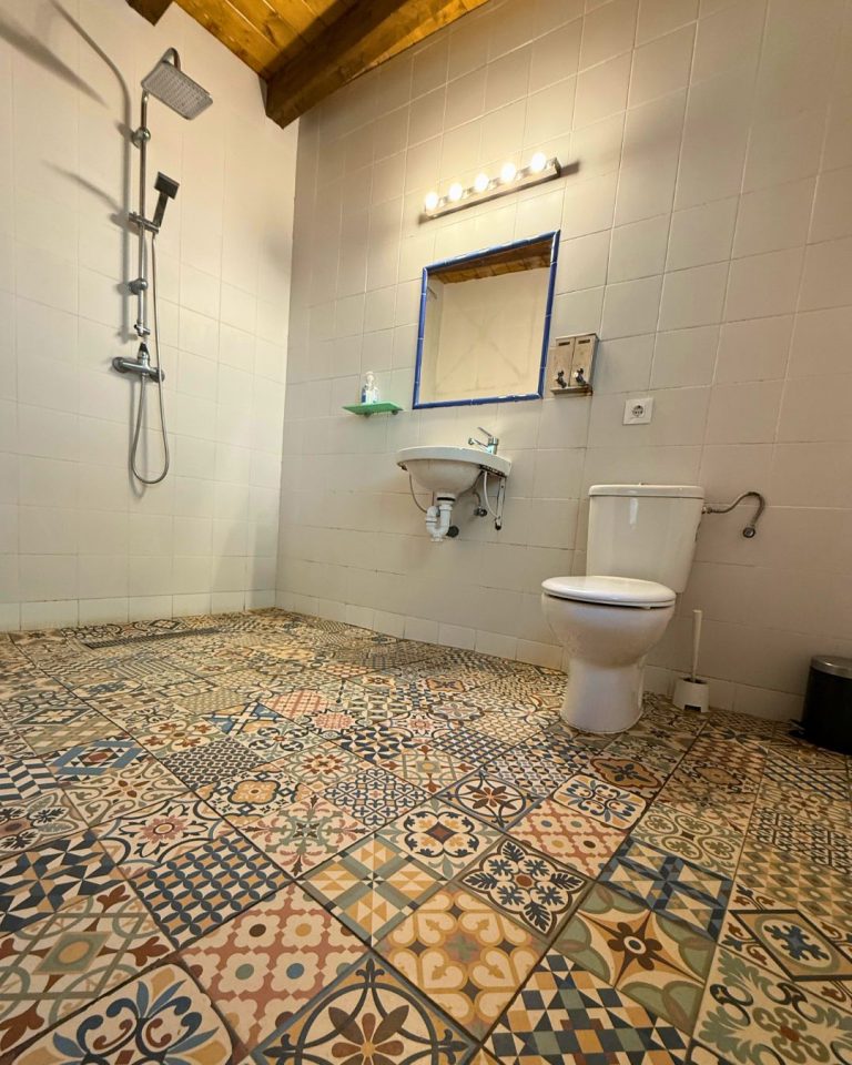 baño albergue usandi